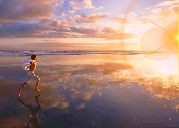 Лето солнце