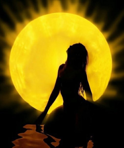 Девушка солнце