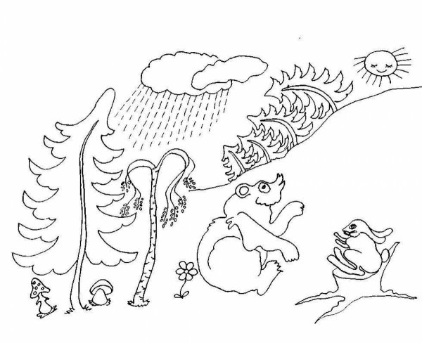 Корней Чуковский путаница раскраска