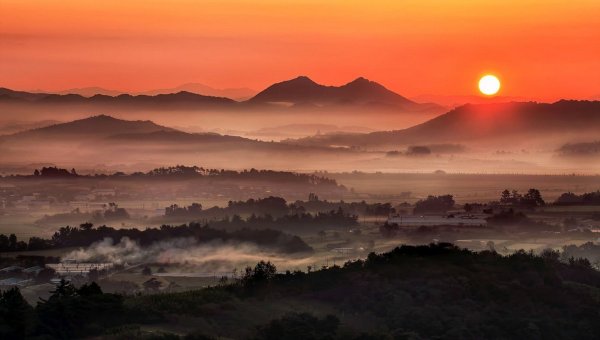 Рассвет в Корее