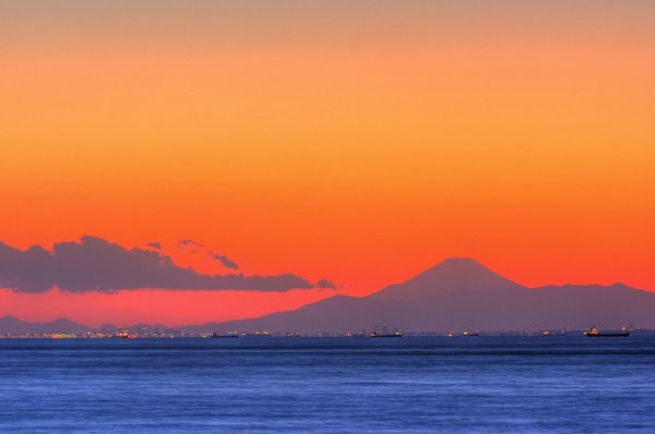 Закат в Японии