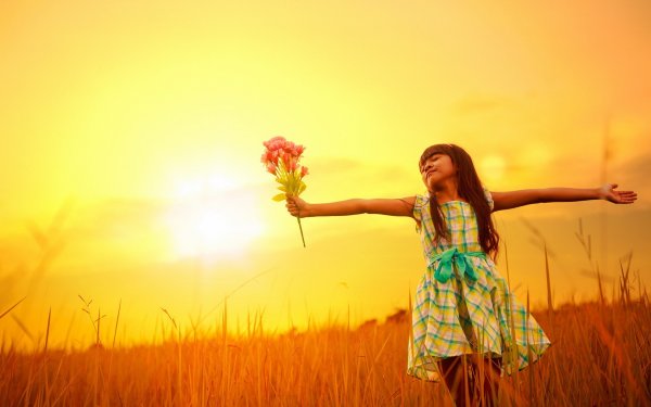 Девочка солнце