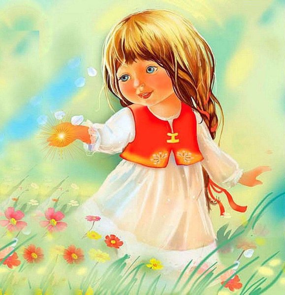 Девочка солнце