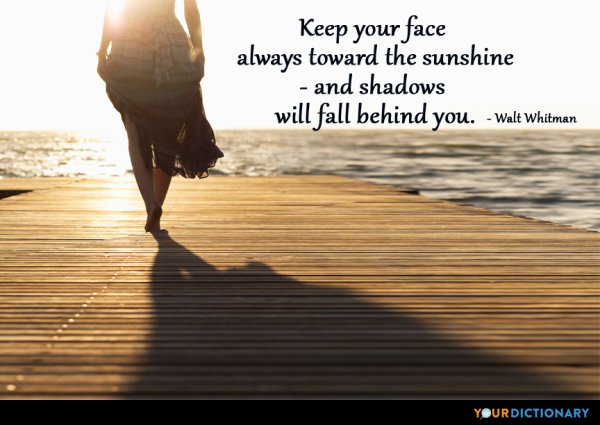 Цитаты про солнце и тень