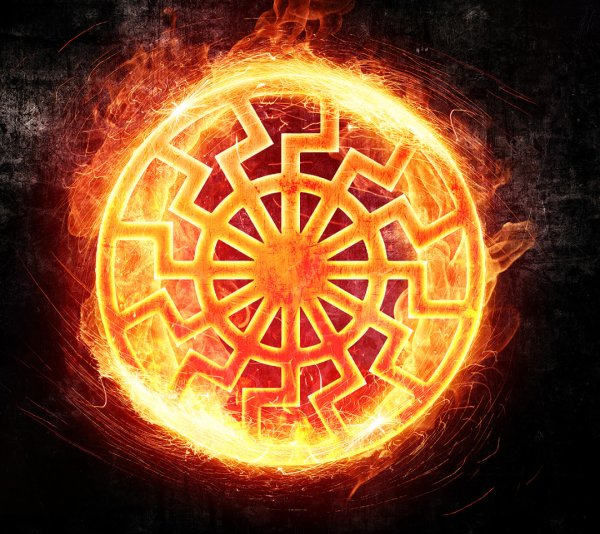 Аненербе символика черное солнце