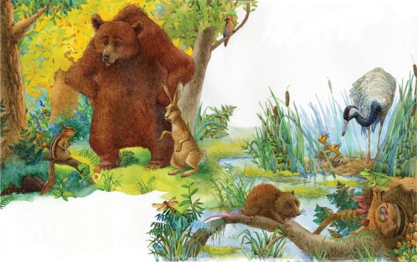 Мама медведь и Медвежонок