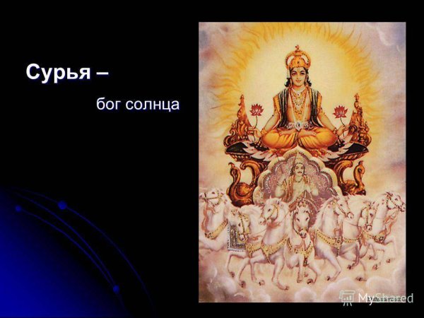 Сурья Бог солнца