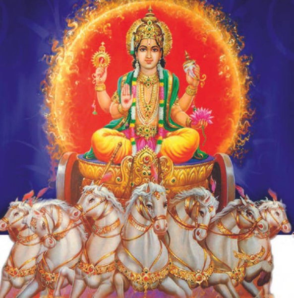 Сурья индийский Бог