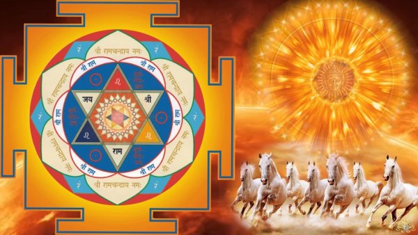 Бог Сурья статуя