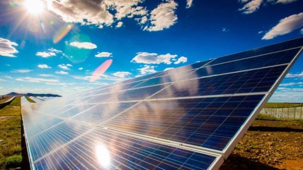 Солнечные панели красиво