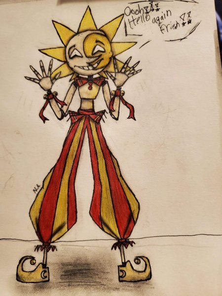 Солнце из ФНАФ