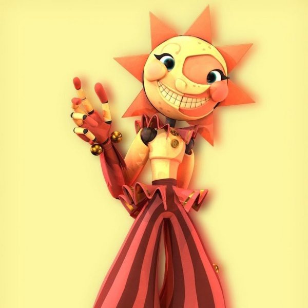 Солнце ФНАФ арт