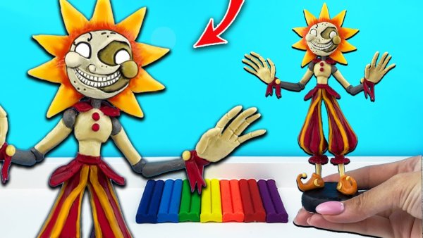 ФНАФ 9 солнце маска