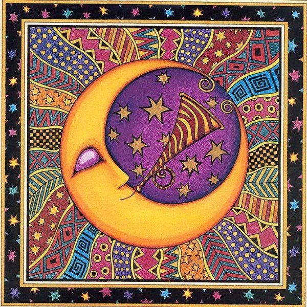 Стилизованная Луна