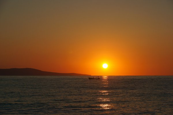 Солнце над горизонтом