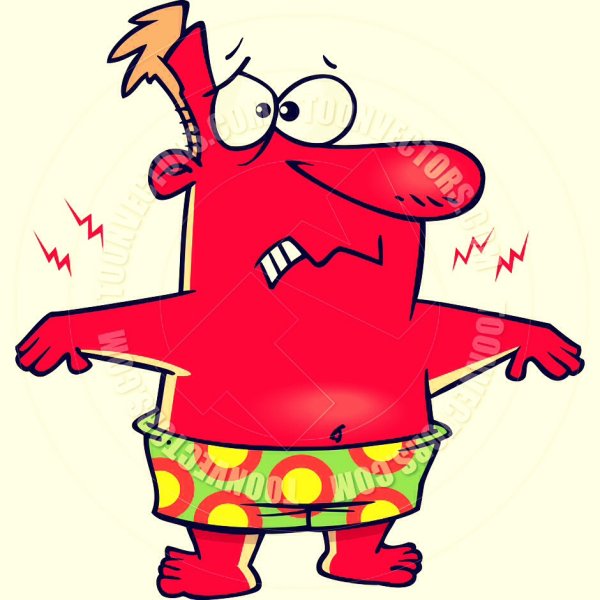 Загар мужчины