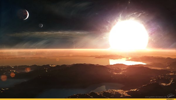 Над планетой