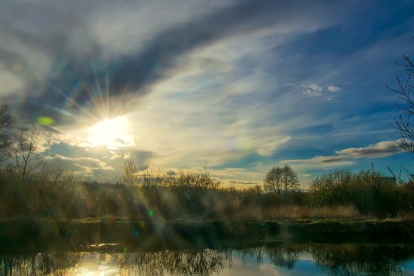 Природа после грозы