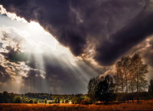 Радуга после дождя