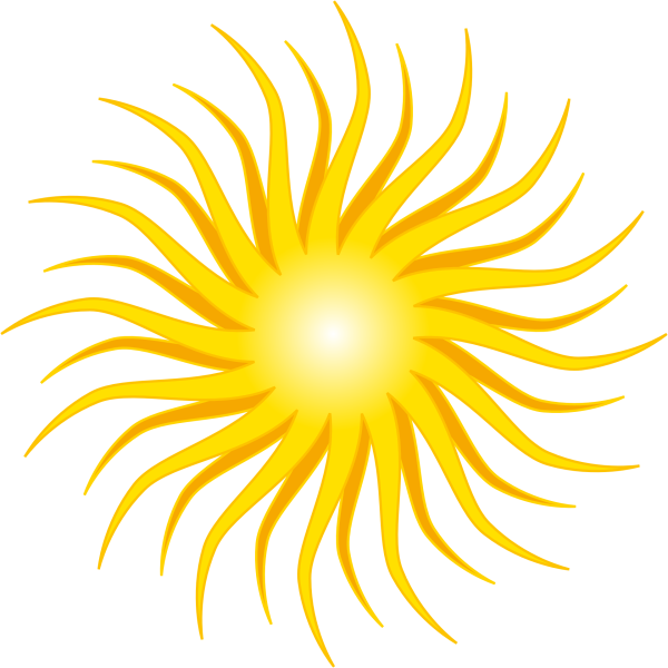 Картинка солнце с лучами