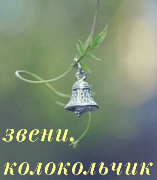Колокольчик звеня
