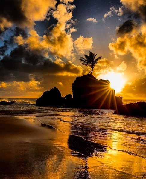 Невероятно красивый закат