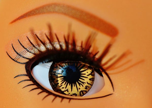 Кукольные ресницы красивые