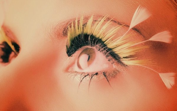 Снежинки на ресницах