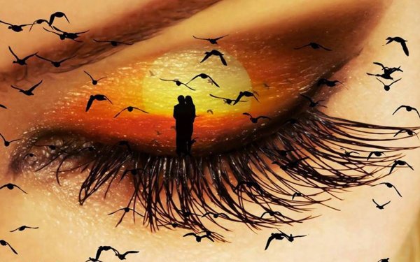 Наращивание ресниц классика пучковые