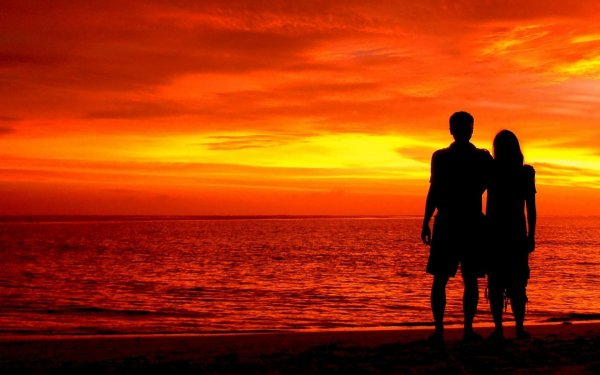 Романтичный закат