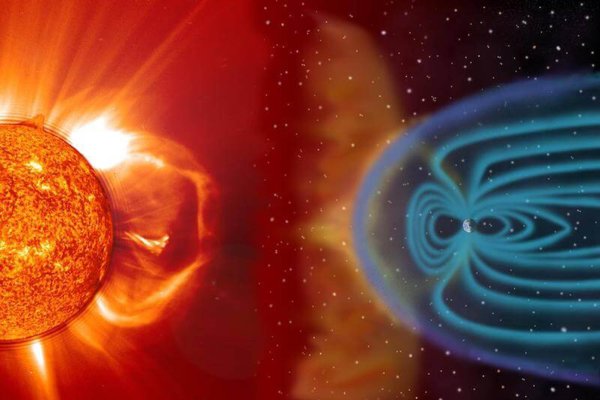 Магнитосфера солнца Вояджер