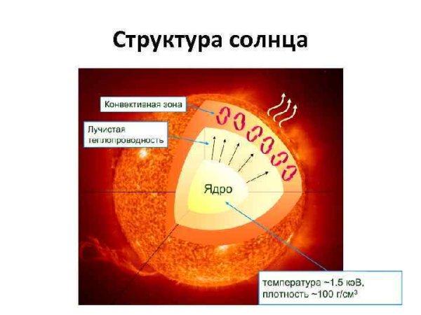 Солнце в разрезе