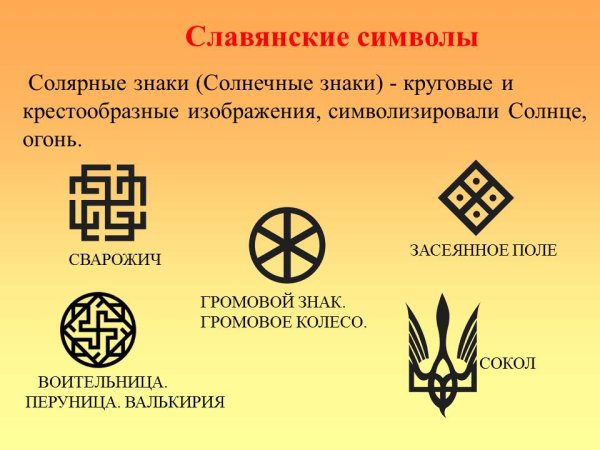 Рисунки обереги славянские символы
