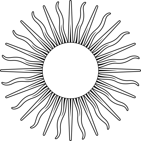Орнамент в виде солнца