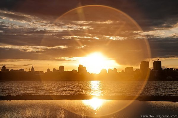 Солнце над городом