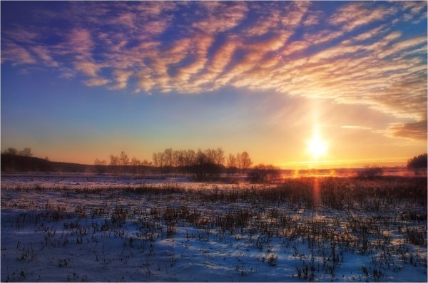 Зимний рассвет