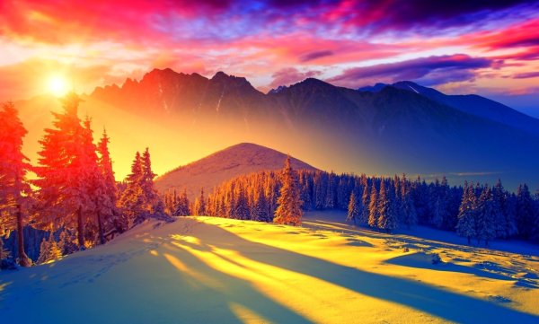 Зимний рассвет