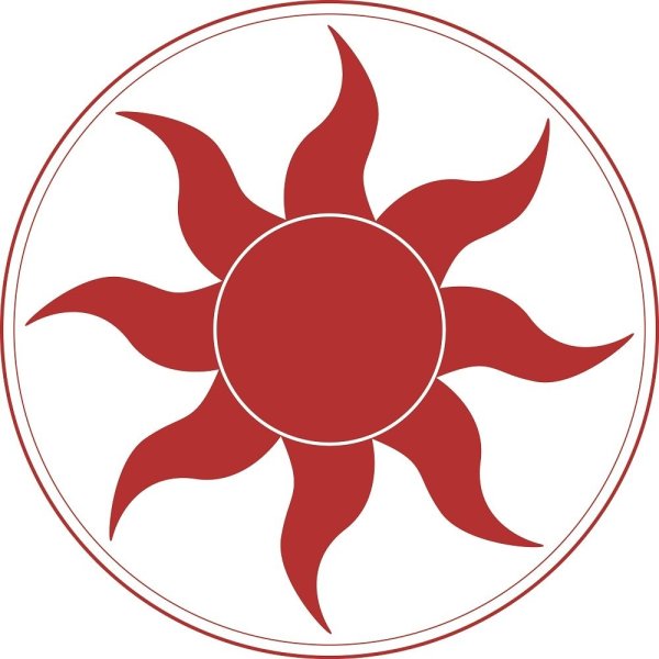 Символ восходящего солнца