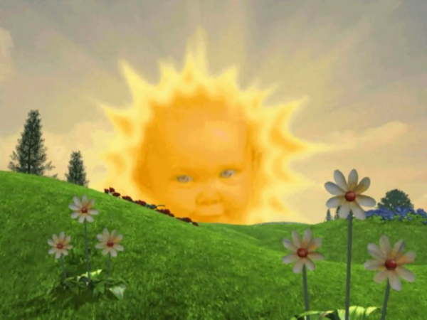 Солнце ребенок телепузики