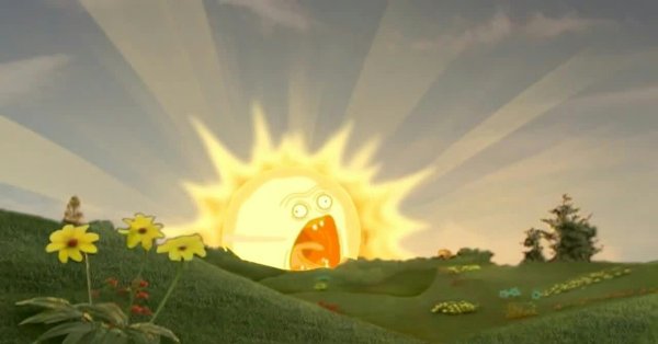 Рик и Морти кричащее солнце