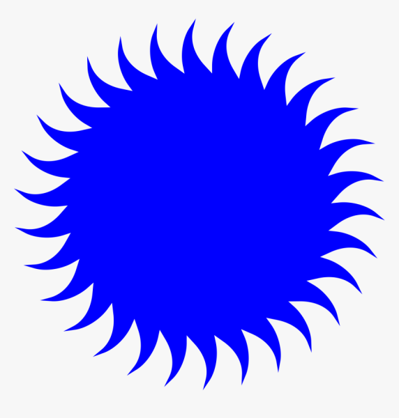 Синее солнышко