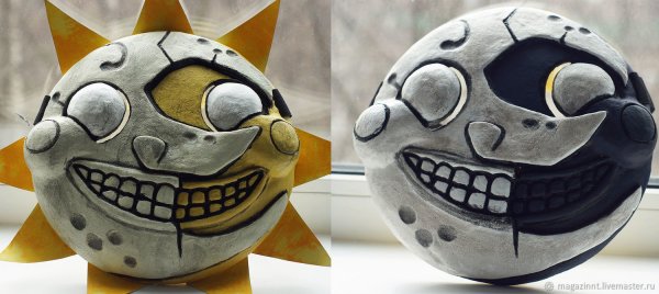 Маска солнце ФНАФ