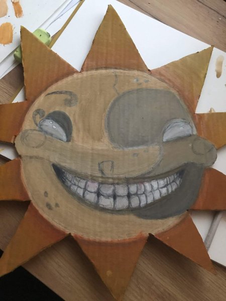 Маска солнце ФНАФ