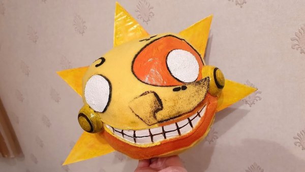 Маска солнце и Луна АНИМАТРОНИКИ