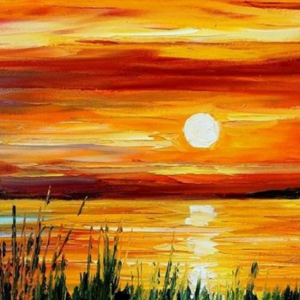 Афремов Леонид закат остров