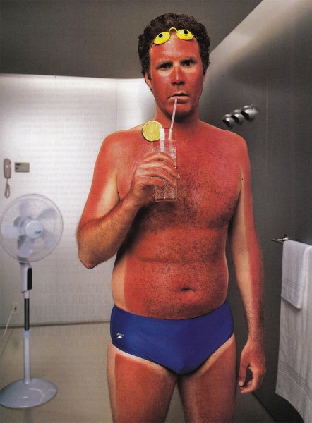 Обгорел на солнце прикол