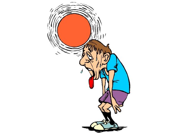 Памятка при жаре