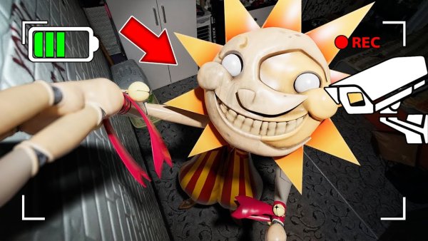 Солнце и Луна ФНАФ 9 В полный рост