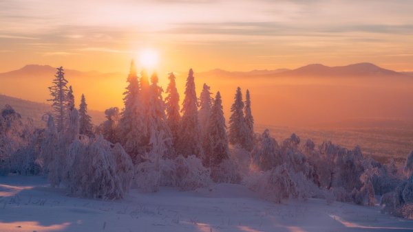 Зимние горы