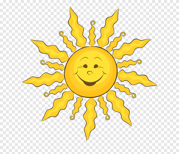 Солнышко улыбается